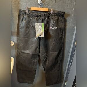 Women’s Frogg Toggs Black Pro Action Rain Pants Size XL NWT